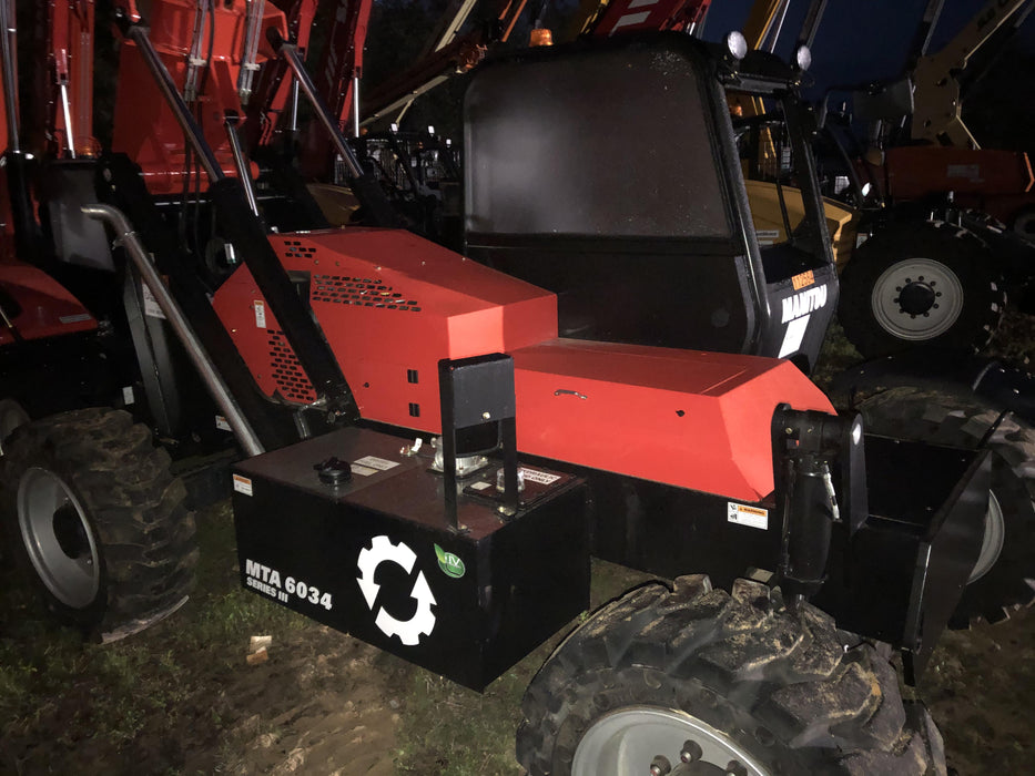 2020 Manitou MTA6034 Canopy, Solid Tires, Work Lights, Beacon, Aux Hydraulics, Back up Alarm, Mirrors, ES Keypad
