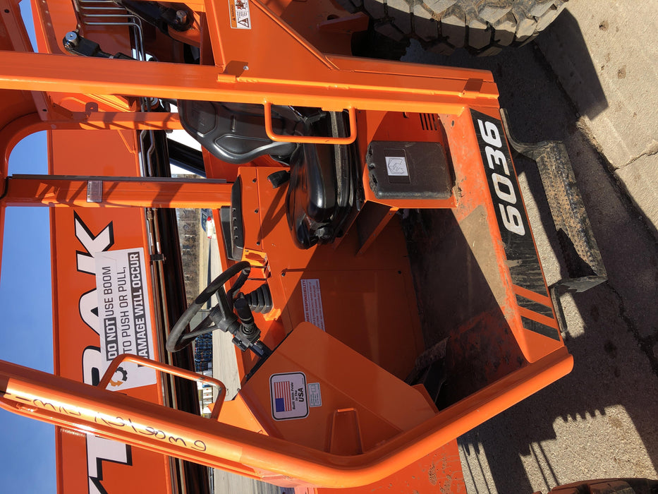 2019 Skytrak 6036 Canopy, Solid Tires, LED Work Lights, Beacon 50" Carriage, 48" Pallet Forks