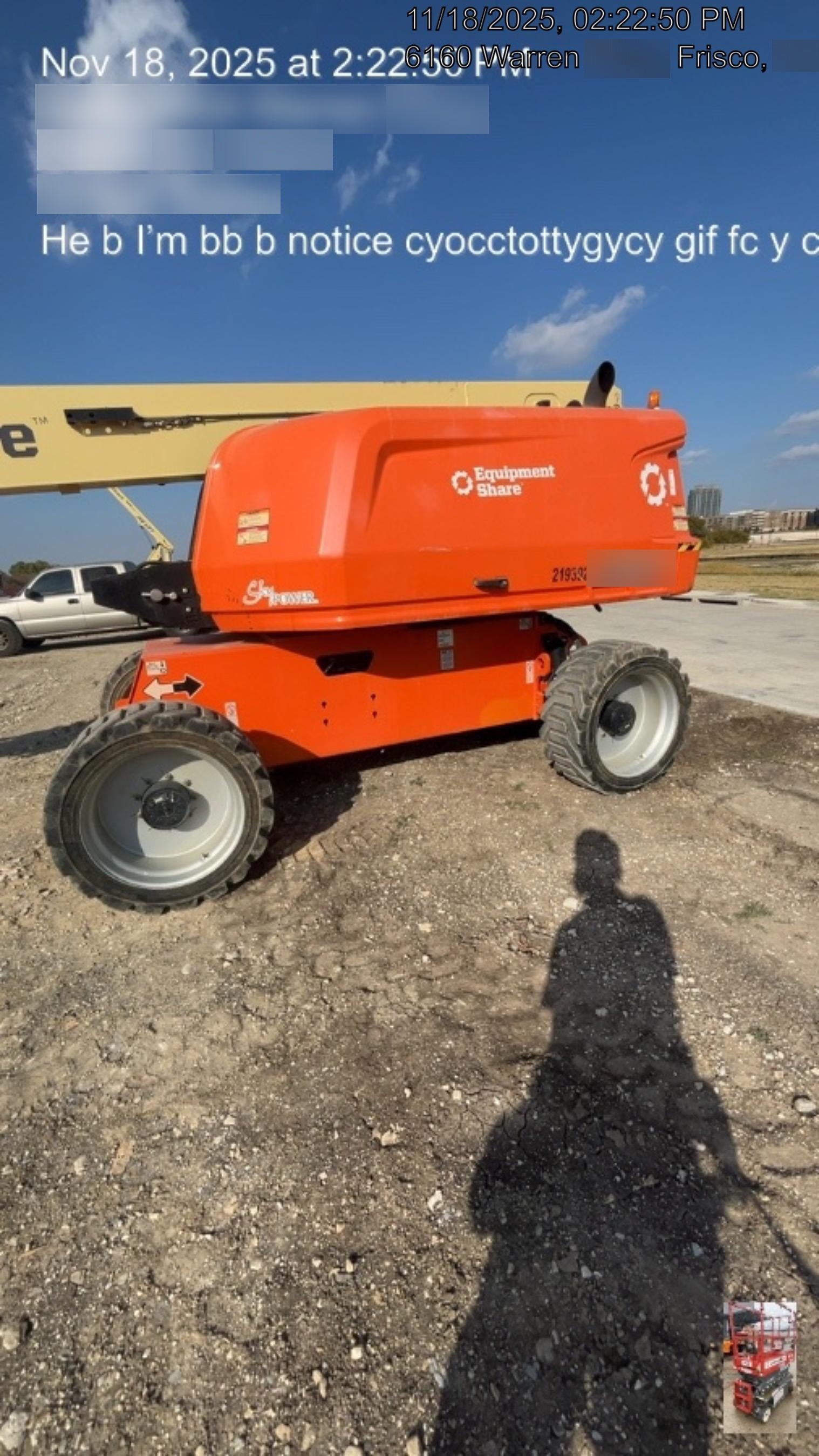 2022 JLG 660SJ
