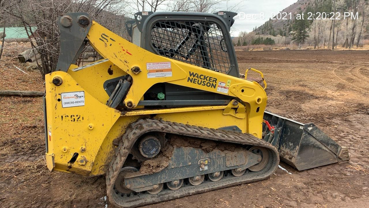 Wacker Neuson ST45 Wacker Neuson ST45 10K Tracked Skid Loader, Canopy,  Bucket