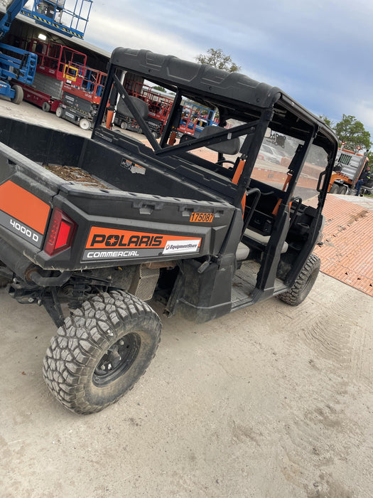 Polaris Pro XD 4000D AWD Canopy, Diesel, 4-6 Passenger, LED Strobe, Rearview Mirror