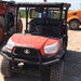 Kubota RTV-X1140W-H Canopy, 4-Seater, Diesel, Windshield Acrylic Clear, LED Strobe, Backup Alarm